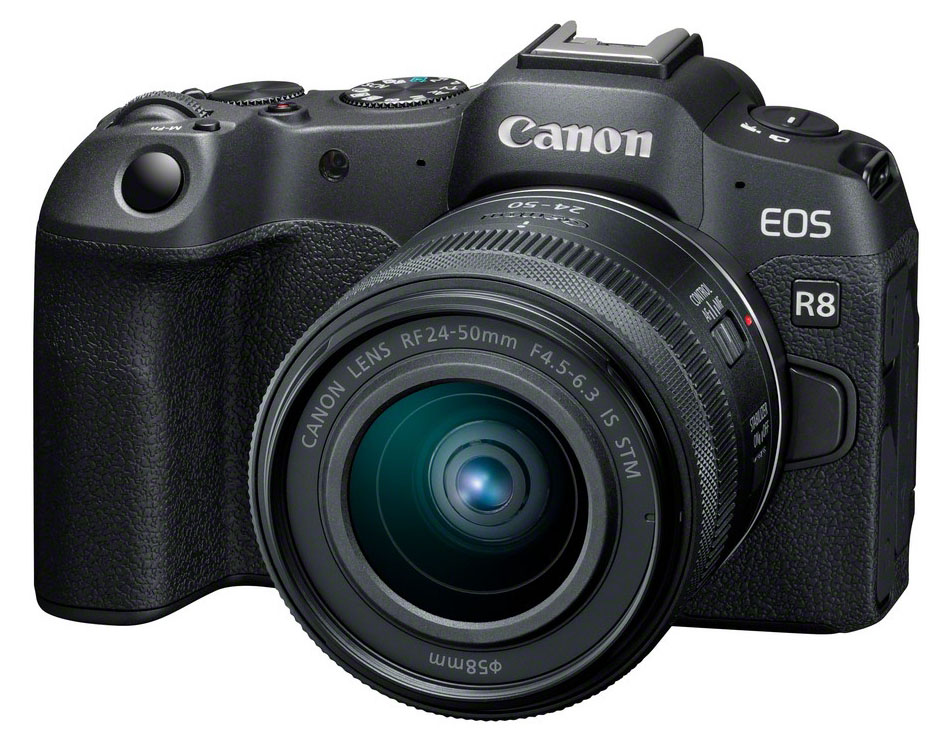 CANON EOS R8 + RF 24-50/4.5-6.3 IS STM